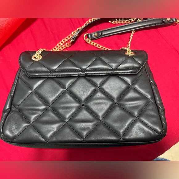 VALENTINO BAGSOcarina Relove Quilted Ecru Satchel Bag in Black - Picture 12 of 13